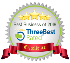 Best Business of 2019 - Three Best Rated - Excellence Award